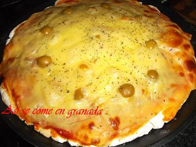 Masa para pizzas sin gluten