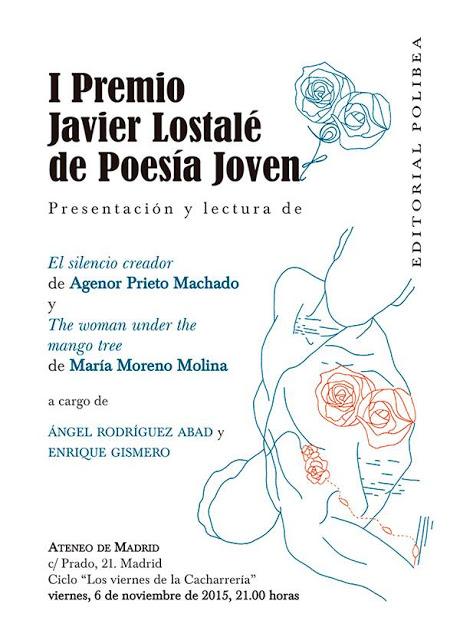 Entrega del I Premio de Poesía Javier Lostalé en el Ateneo de Madrid