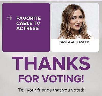Sasha Alexander nominada a los People's Choice Awards 2016