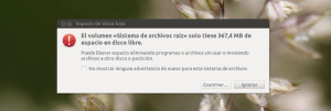 Liberar espacio en la partición de sistema / ubuntu