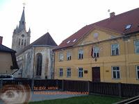 El pueblo de Cesis en Gaujas y su castillo