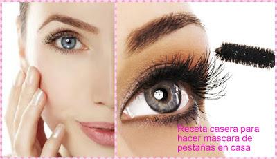 Cómo hacer máscara de pestañas casera paso a paso