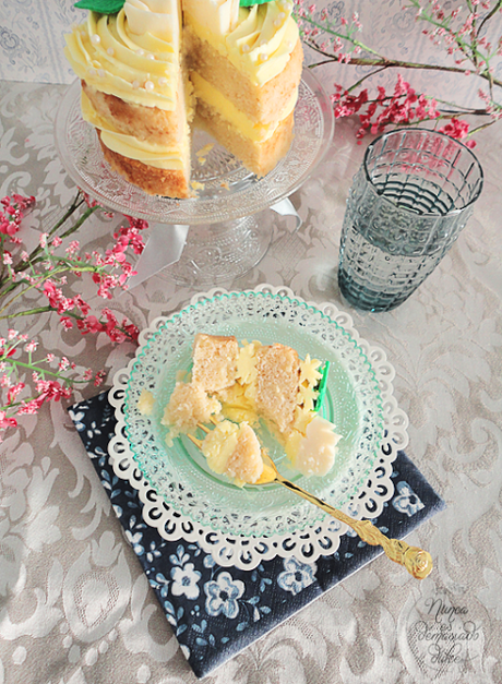 EL INVITADO DEL MES: NUNCA ES DEMASIADO DULCE. LAYER CAKE DE LEMONCELLO
