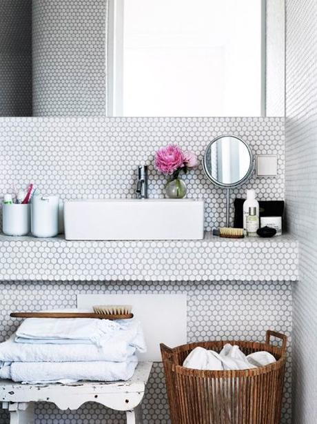 Mosaico hexagonal: Una propuesta para decorar baños y cocinas. Mosaico hexagonal: Una propuesta para decorar baños y cocinas.