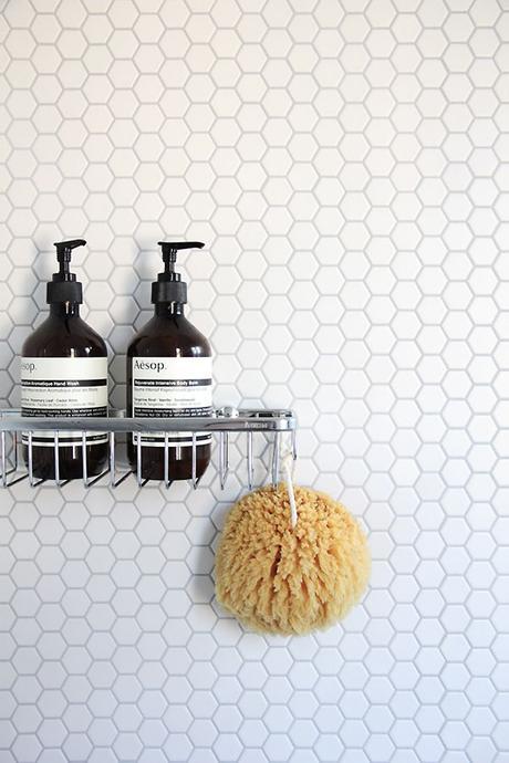 Mosaico hexagonal: Una propuesta para decorar baños y cocinas.