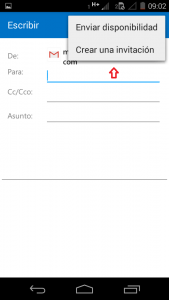 crear invitacion en outlook.com