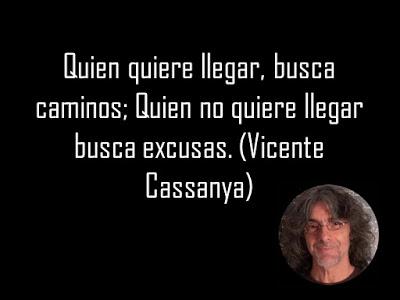 Si se quiere algo realmente, no existen excusas para nosotros