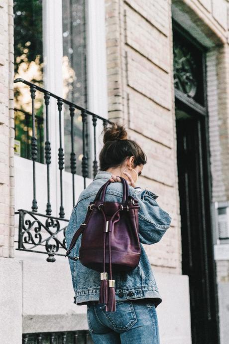 Double_Denim-Levis_Vintage-Skinny_Jeans-Striped_Top-See_By_Chloe_Bag-Chanel_Shoes-Outfit-Collage_Vintage-Street_Style-4