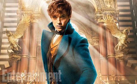Primer vistazo a Eddie Redmayne como Newt Scamander.