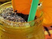Batido pera, mango kiwi semillas