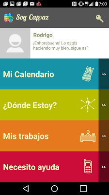 SOY CAPPAZ, APLICACIÓN DE APOYO PARA PERSONAS CON CAPACIDADES DIFERENTES.