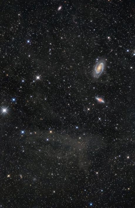 El baile de M81 y M82