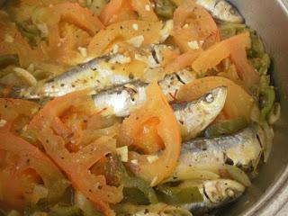 SARDINAS A LA TEJA (O A LA MORUNA)