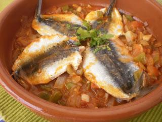SARDINAS A LA TEJA (O A LA MORUNA)