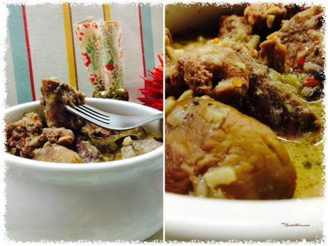 Carne guisada con champiñones Guiso de carne con champiñones 2_Fotor