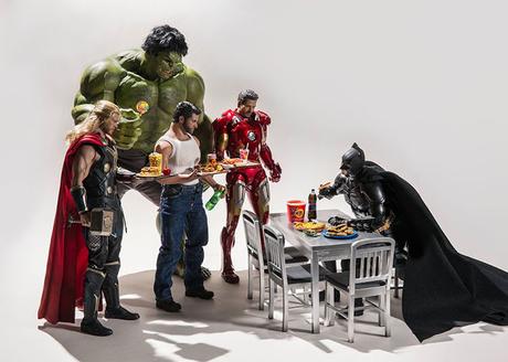 Toys Photography: Hrjoe nos revela la vida secreta de los superhéroes