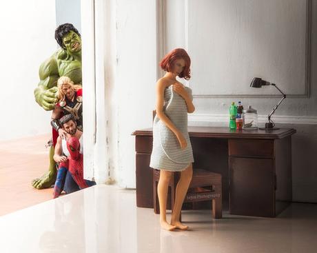 Toys Photography: Hrjoe nos revela la vida secreta de los superhéroes