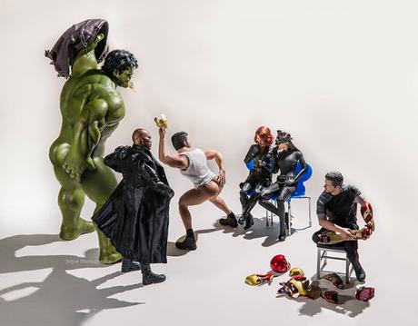 Toys Photography: Hrjoe nos revela la vida secreta de los superhéroes