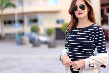 Slim Striped Dress