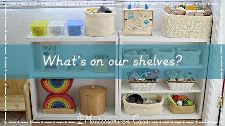 ¿Qué hay en nuestros estantes? (Fiesta de enlaces #elcambioempiezaentufamilia)  – What’s in our shelves? (Link up)