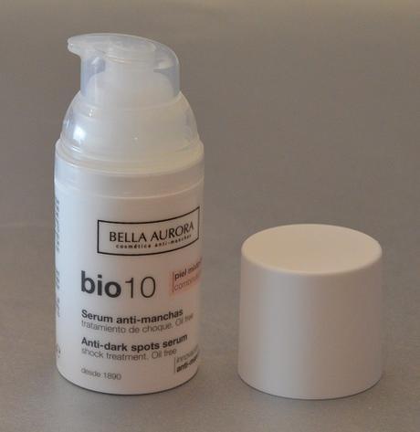 Serum Anti-Manchas “Bio 10” de BELLA AURORA – elimina las manchas mimando la piel