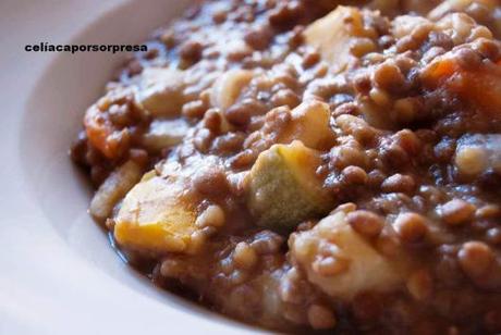 lentejas con verduras