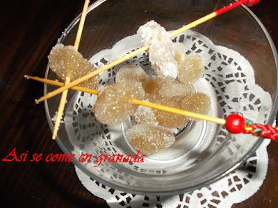 Uvas escarchadas Uvas escarchadas