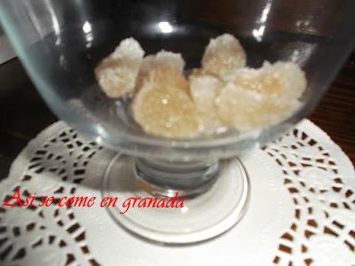 Uvas escarchadas Uvas escarchadas