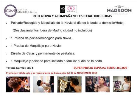 Promoción NOVIAS 1001 bodas 2015