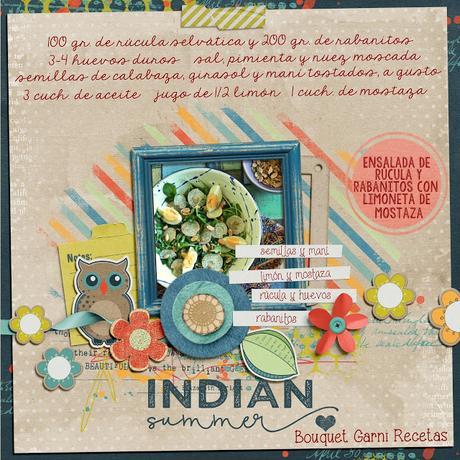 Ensalada de rúcula y rabanitos con limoneta de mostaza Ensalada de rúcula y rabanitos con limoneta de mostaza