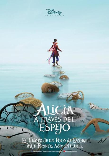 Tráiler de Alicia a Través del Espejo secuela de “Alicia en el País de las Maravillas”