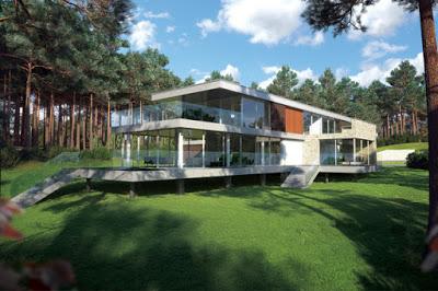 Casa de Diseno Moderno en Canford Cliffs