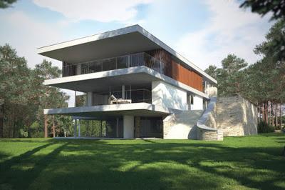 Casa de Diseno Moderno en Canford Cliffs