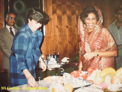 BESAN KI ROTI WITH SAFFRON (PAN DE INDIA: ROTI DE HARINA DE GARBANZOS CON AZAFRAN)