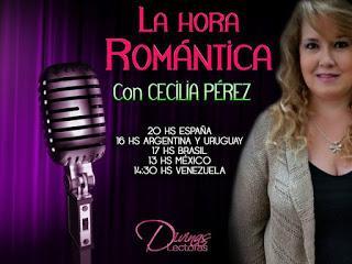 ENTREVISTA EN LA HORA ROMÁNTICA CON CECILIA PÉREZ Y FREDDY PIEDRAHÍTA.