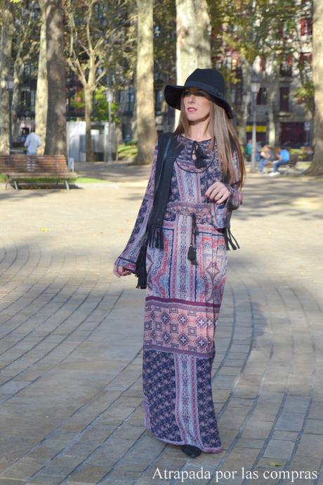 LONG BOHO DRESS