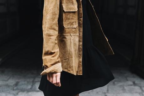 Camel_Suede_Shirt-Black_Dress-Studded_Booties-Collage_Vintage_For_Pepe_Jeans-Cut_Out_Boots-Proenza_Schouler-Outfit-30