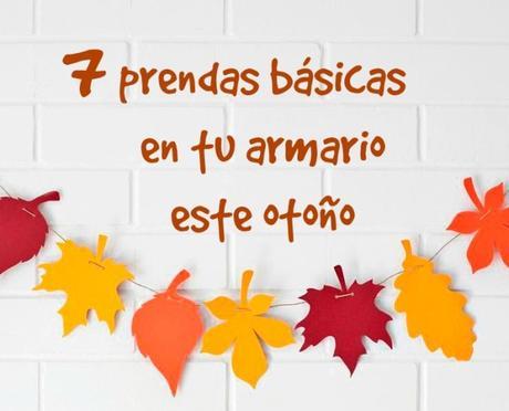 básicos para este otoño