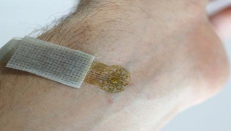 Sensor flexible para medir el flujo sanguíneo las 24 horas