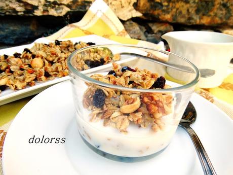 Muesli con frutos secos