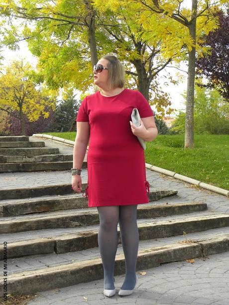 Vestido Rojo Primark · Look Curvy ·