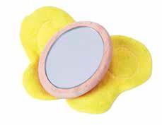 5 Juguetes de desarrollo para la “primera caja de juguetes” de su hijo juguete espejo con forma de mariposa