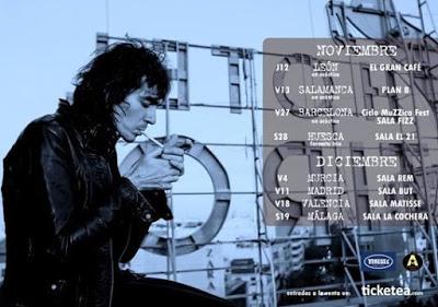 Nuevo videoclip ('La chica de la curva') y próximos conciertos de Rubén Pozo