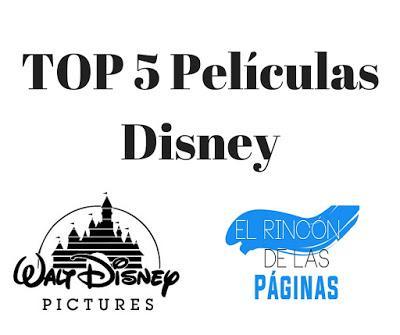 Top 5 películas Disney Top 5 películas Disney