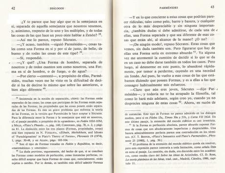 PLATON, LA PARTICIPACIÓN EN EL PARMÉNIDES