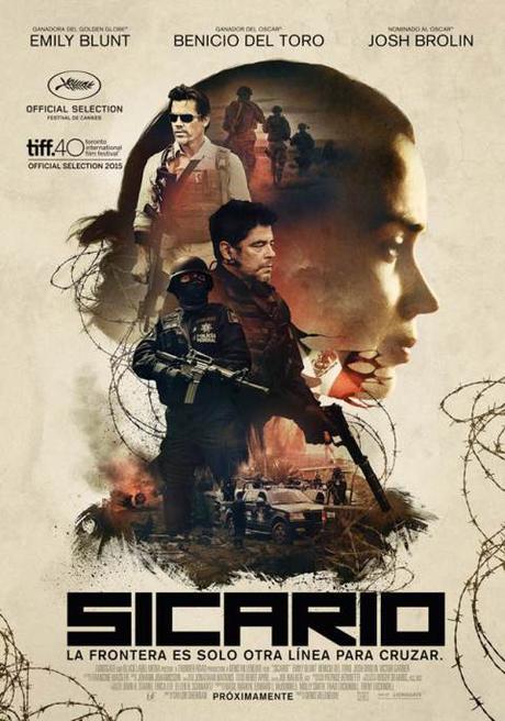 Tráilers y afiches de Sicario. Estreno en cines de Chile, 17 de Diciembre de 2015