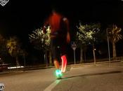 Correr horas nocturnas problema seguridad. Mantente visible garantía Power Spurz Armz FIXGEAR