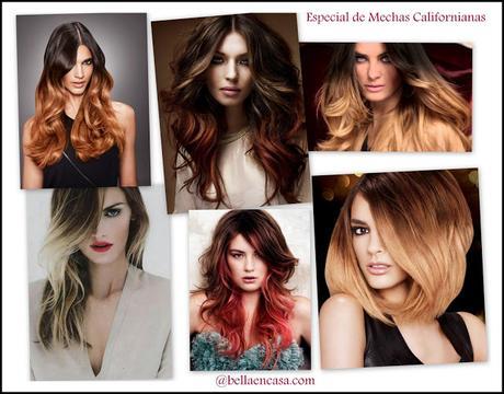 Como hacer mechas californianas