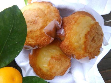 Receta magdalenas con mandarinas