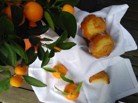 Receta magdalenas con mandarinas